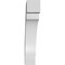 Ekena Millwork 5 1/2-in. W x 26-in. D x 30-in. H Merced Architectural Grade PVC Knee Brace BRCP055X26X30MRC - alternate 5
